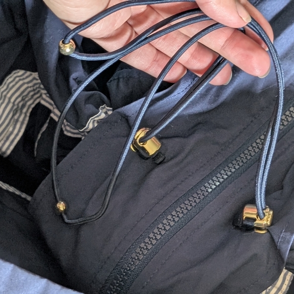 Lands' End Navy Raincoat for Women - Picture 15 of 16